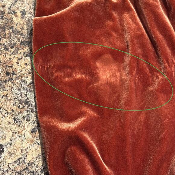 Revelry Dress Velvet One Shoulder Whimsigoth Dark Romance Luxe Glam Maxi Size 14 - Picture 5 of 6